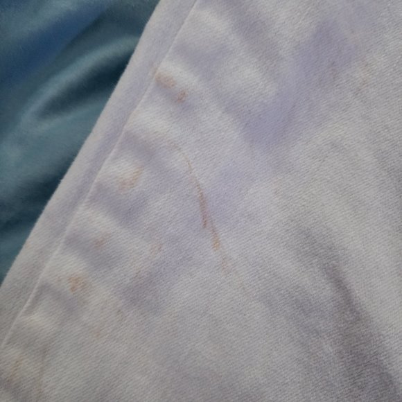 Guess white jean distressed denim pants 32/34 stretch skinny (Minor Staining) - Picture 11 of 11